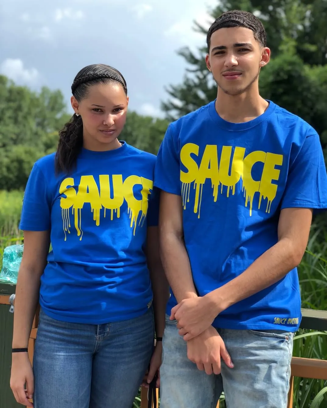 Yellow Sauce | Blue Tee