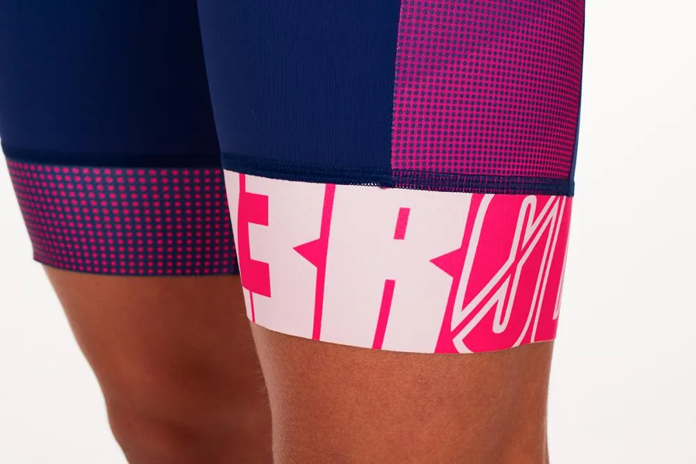 ZEROD Female TT Triathlon Suit Purple/Pink