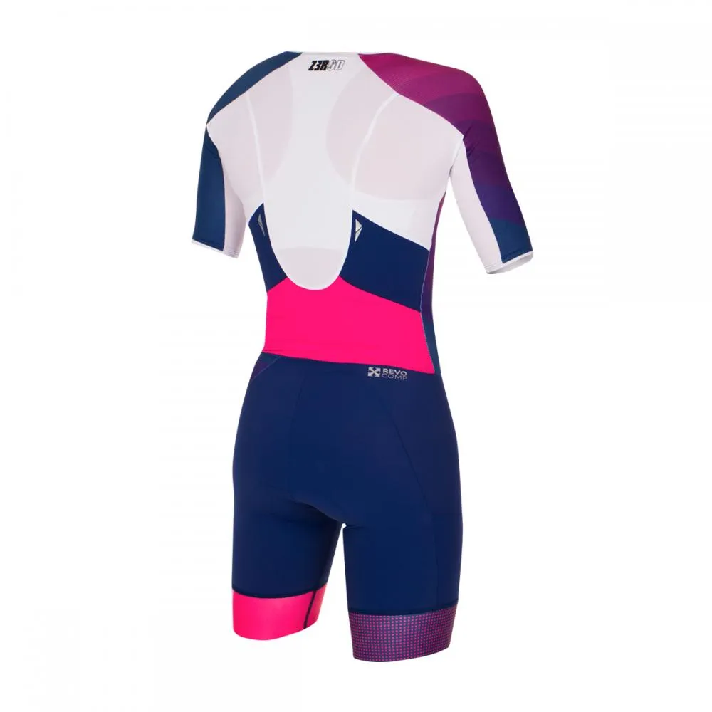 ZEROD Female TT Triathlon Suit Purple/Pink