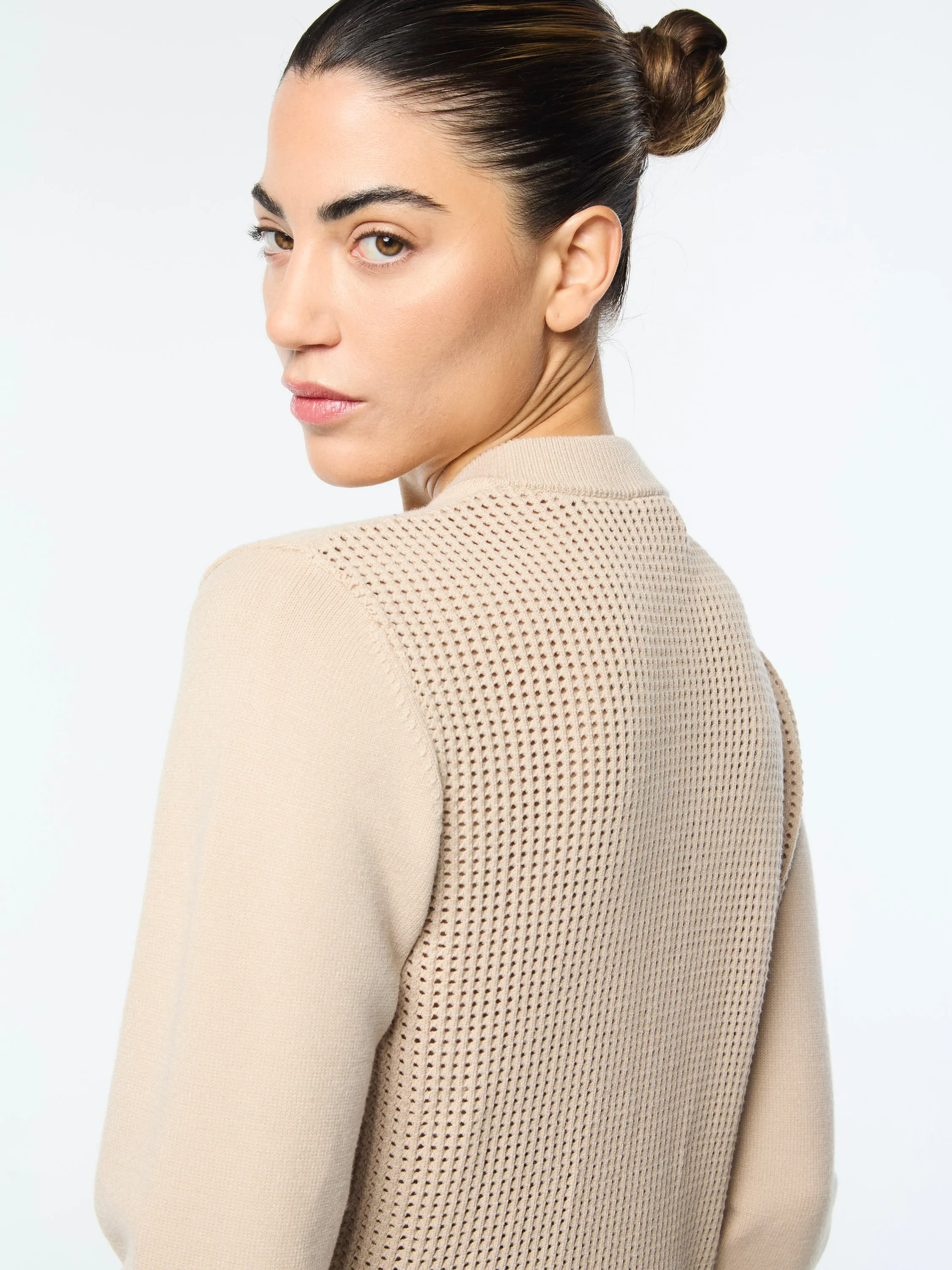 Zeta Cardigan Jacket- Humus