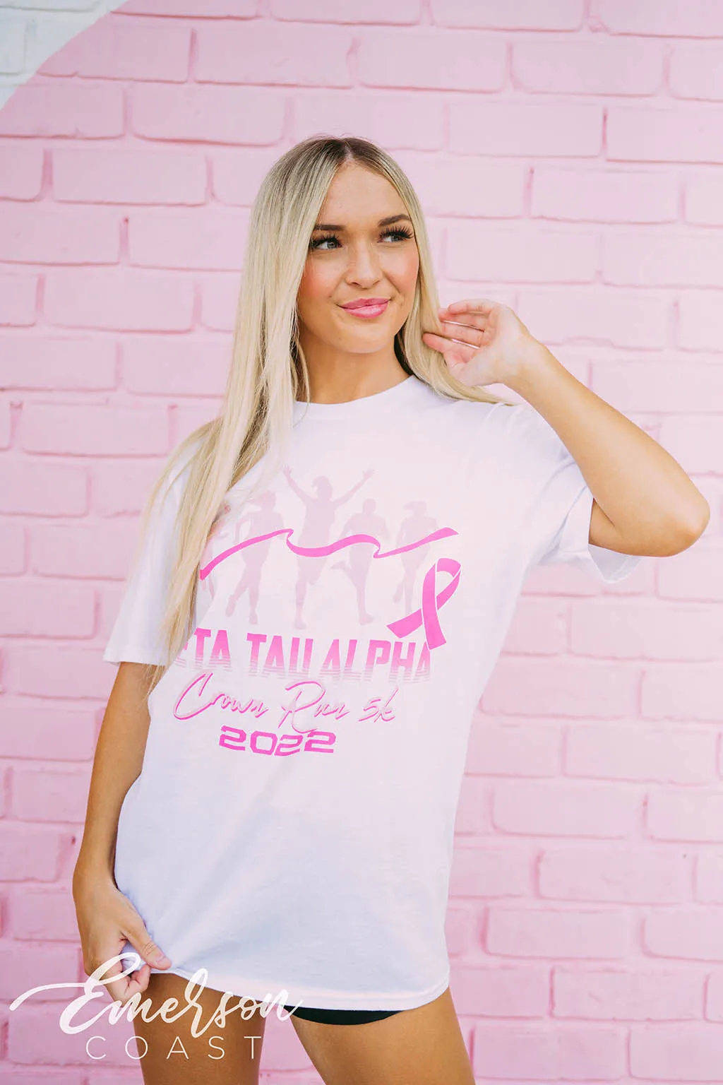 Zeta Tau Alpha Philanthropy Crown Run Tee